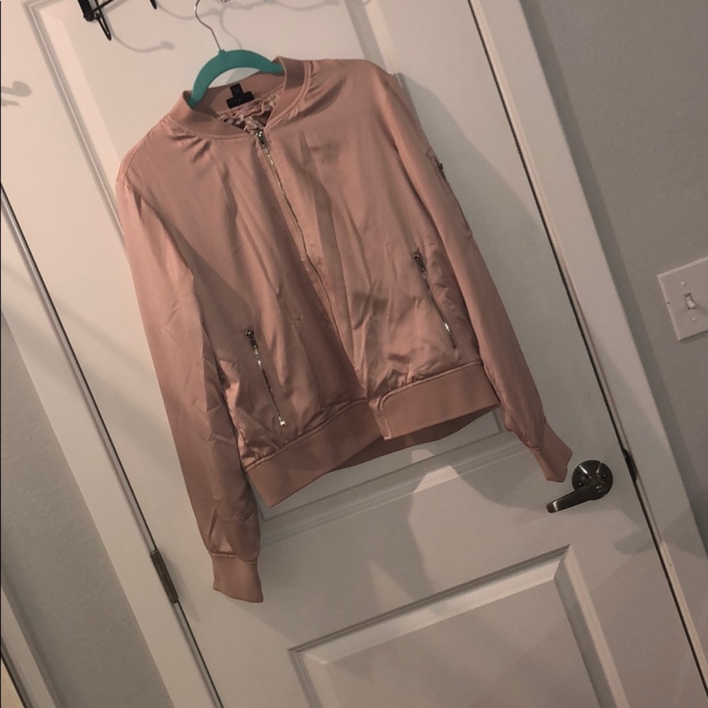 Pink Silk Jacket